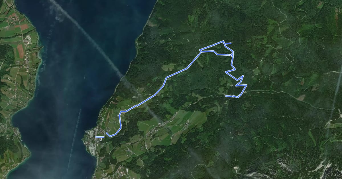 Маршрут 1: Seefeld - Bramhosen - Kienklause на спутниковом снимке