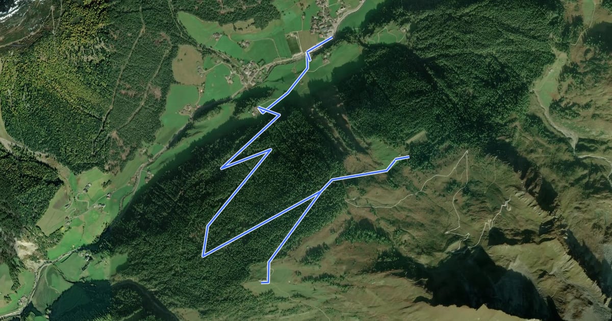 Маршрут 10 на спутниковом снимке