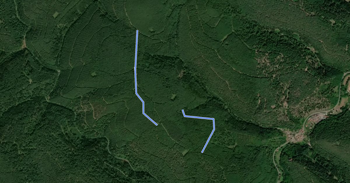 Маршрут 11 Wald.Holz.Stolz на спутниковом снимке