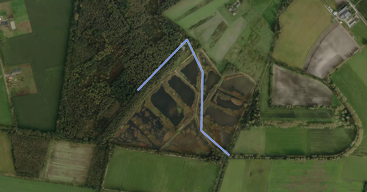 Маршрут 12-80 на спутниковом снимке