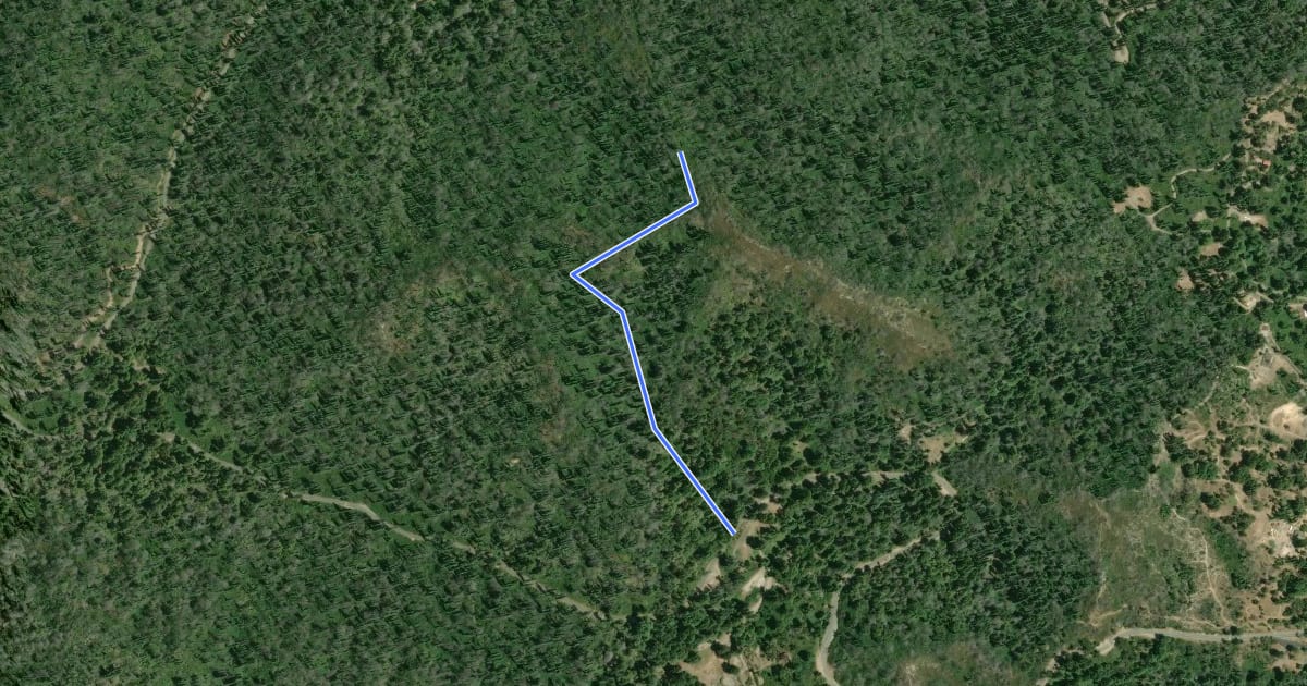 Маршрут 126M на спутниковом снимке