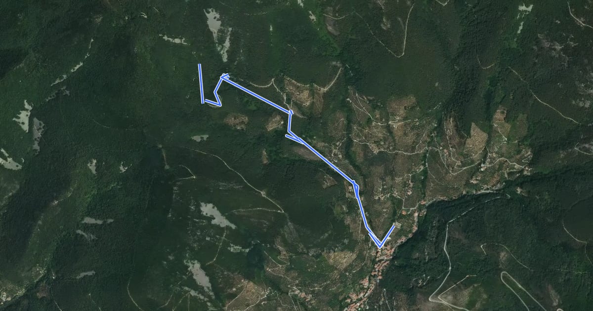 Маршрут 129 на спутниковом снимке