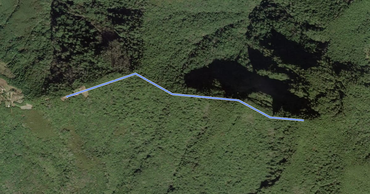 Маршрут 夫婦山登山步道 на спутниковом снимке