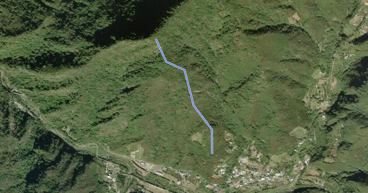 Маршрут 那羅山登山路線 на спутниковом снимке