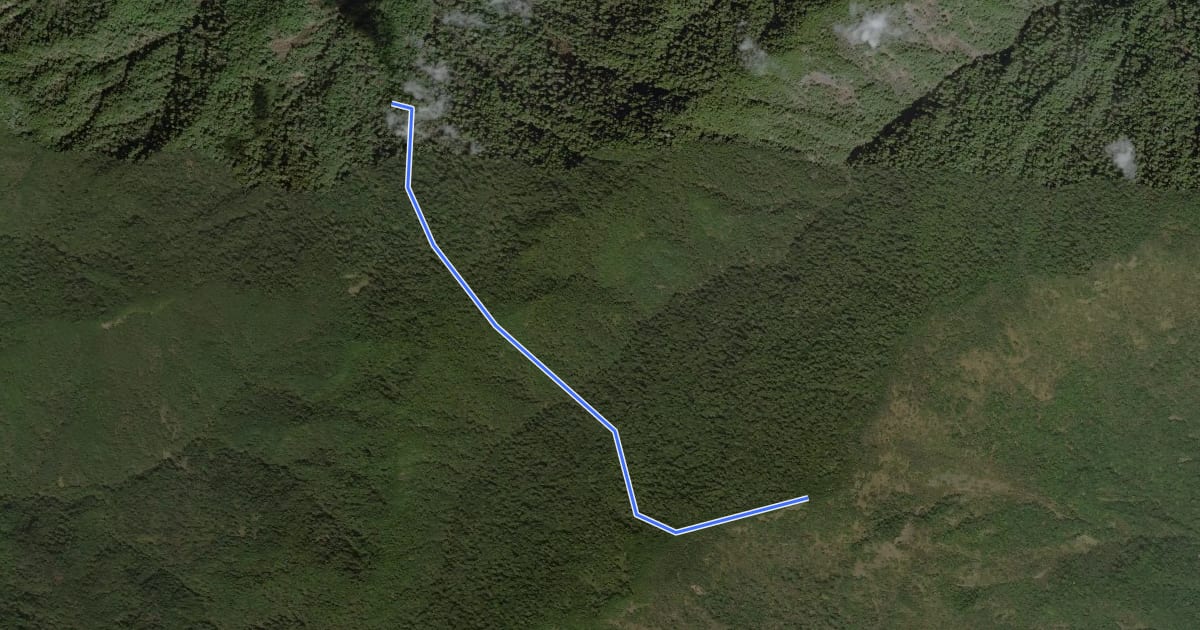 Маршрут 馬望女苦山路線 на спутниковом снимке