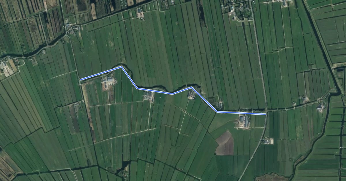 Маршрут 18-38 на спутниковом снимке