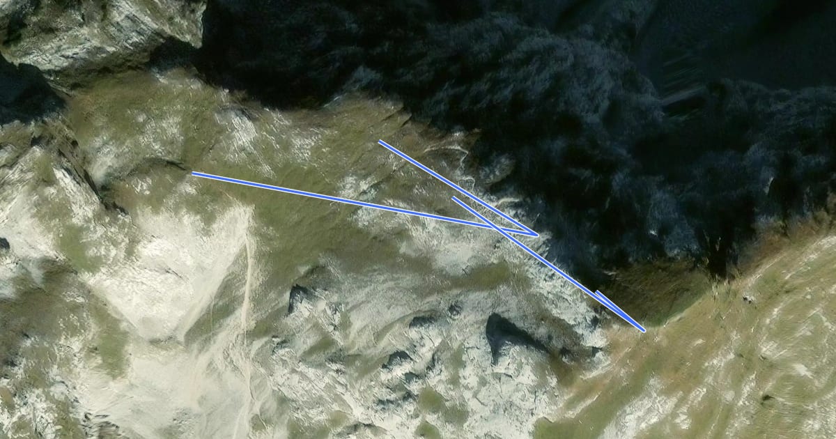 Маршрут 211a (Tauernkogel) на спутниковом снимке