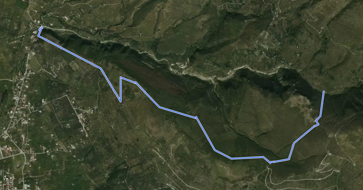 Маршрут 239 на спутниковом снимке