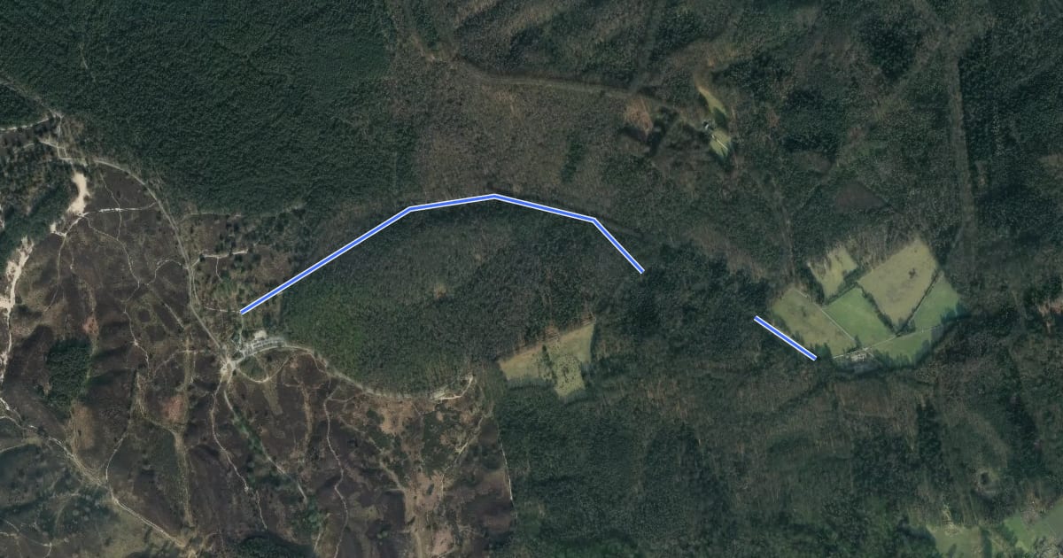 Маршрут 25-63 на спутниковом снимке