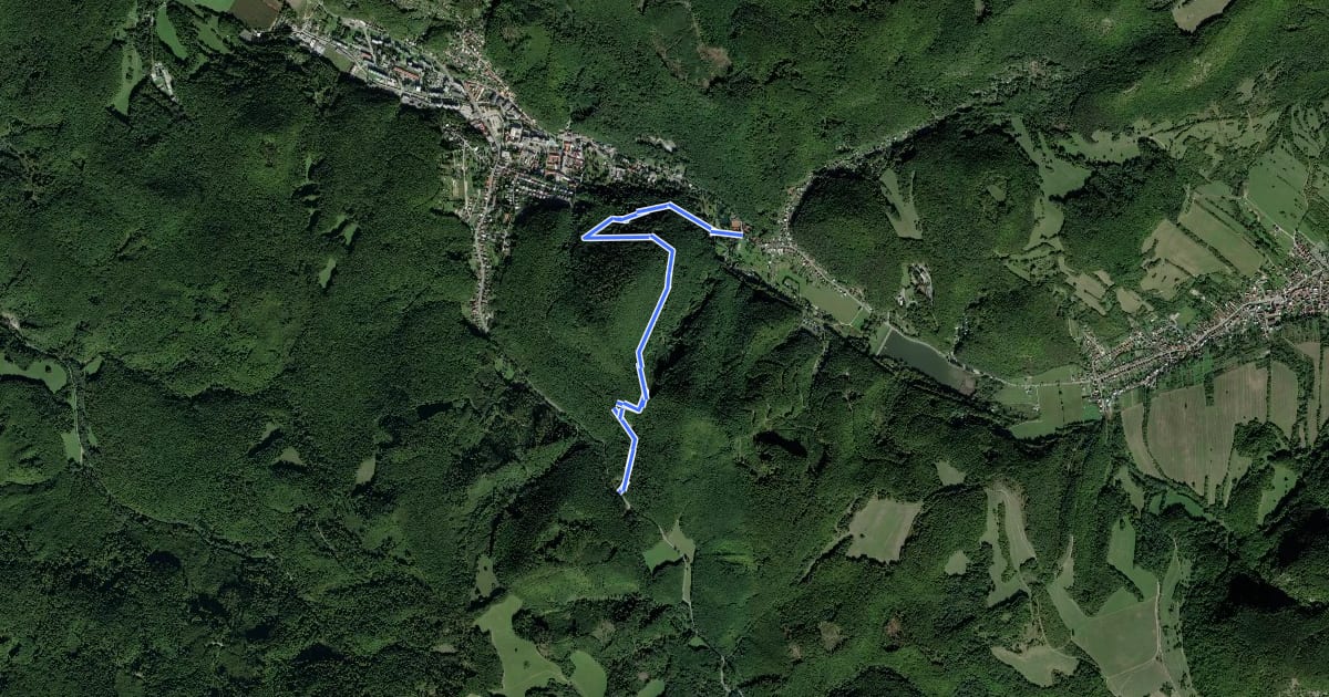 Маршрут 2599M на спутниковом снимке