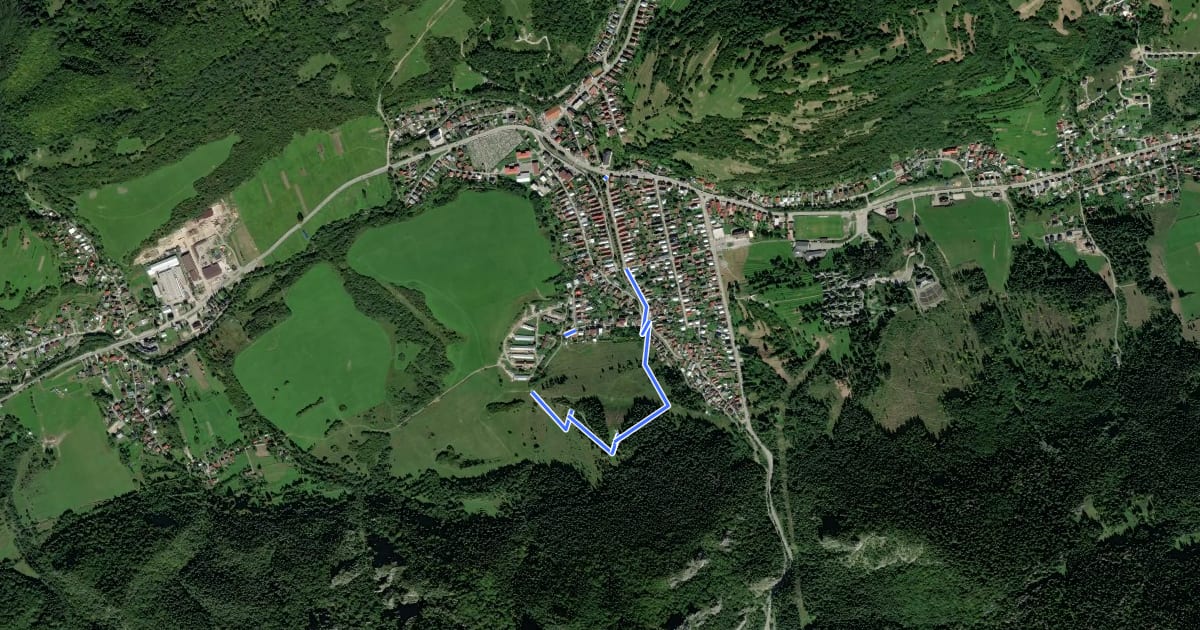 Маршрут 2778M на спутниковом снимке