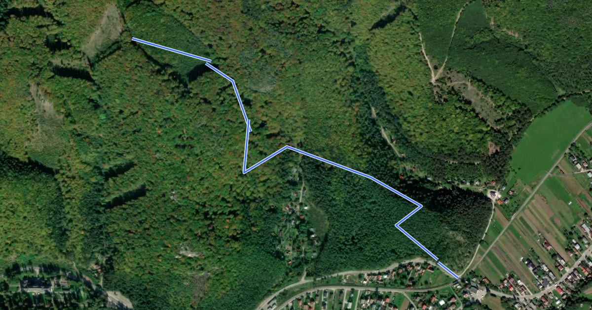 Маршрут 2779M на спутниковом снимке