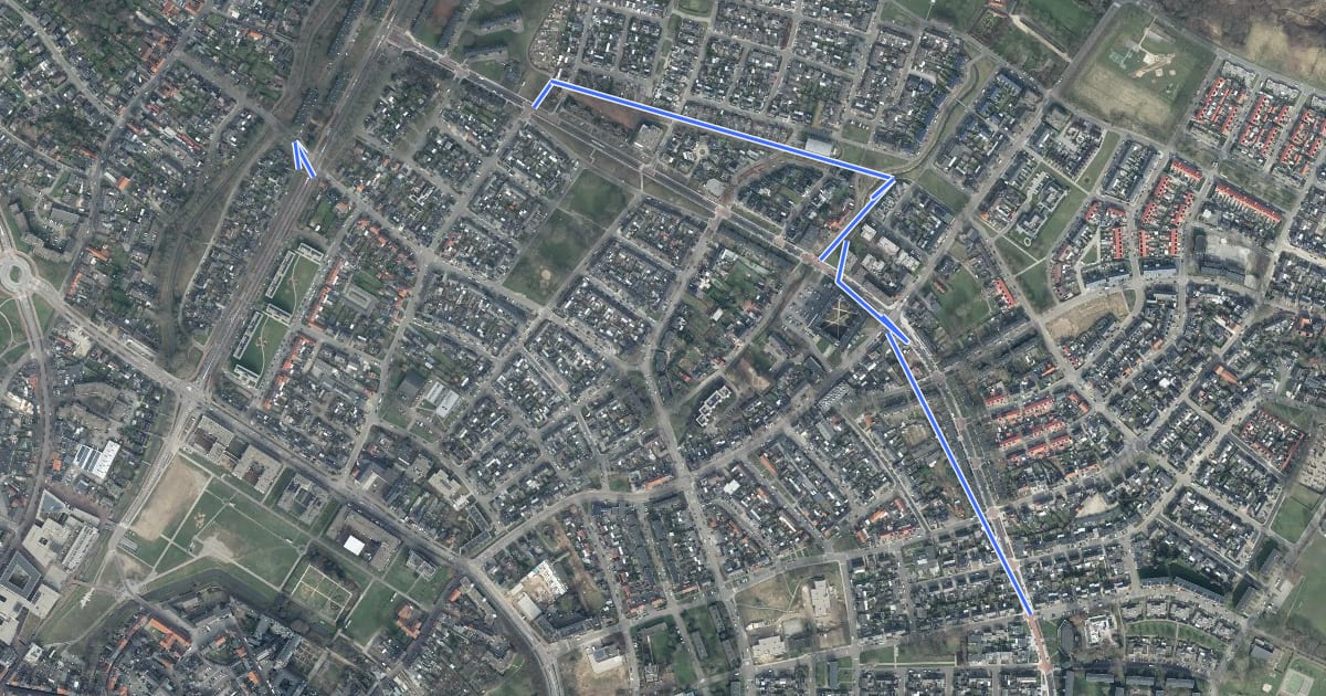 Маршрут 30-63 на спутниковом снимке