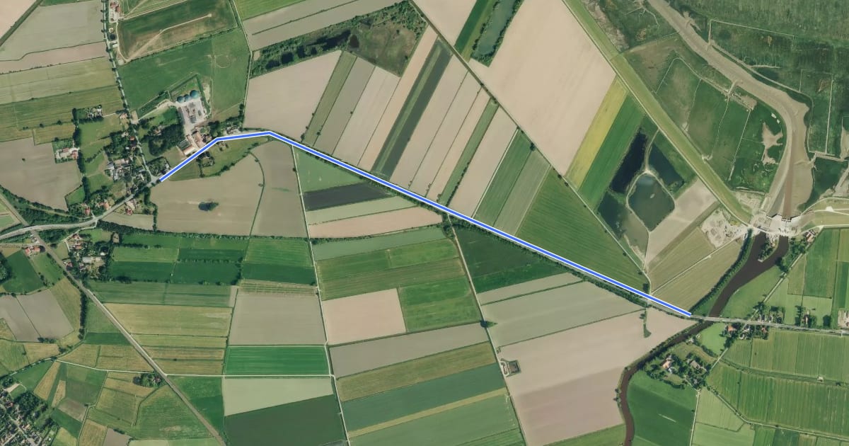 Маршрут 37-65 на спутниковом снимке