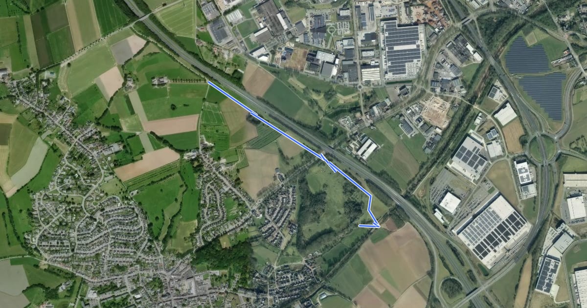 Маршрут 39-59 на спутниковом снимке