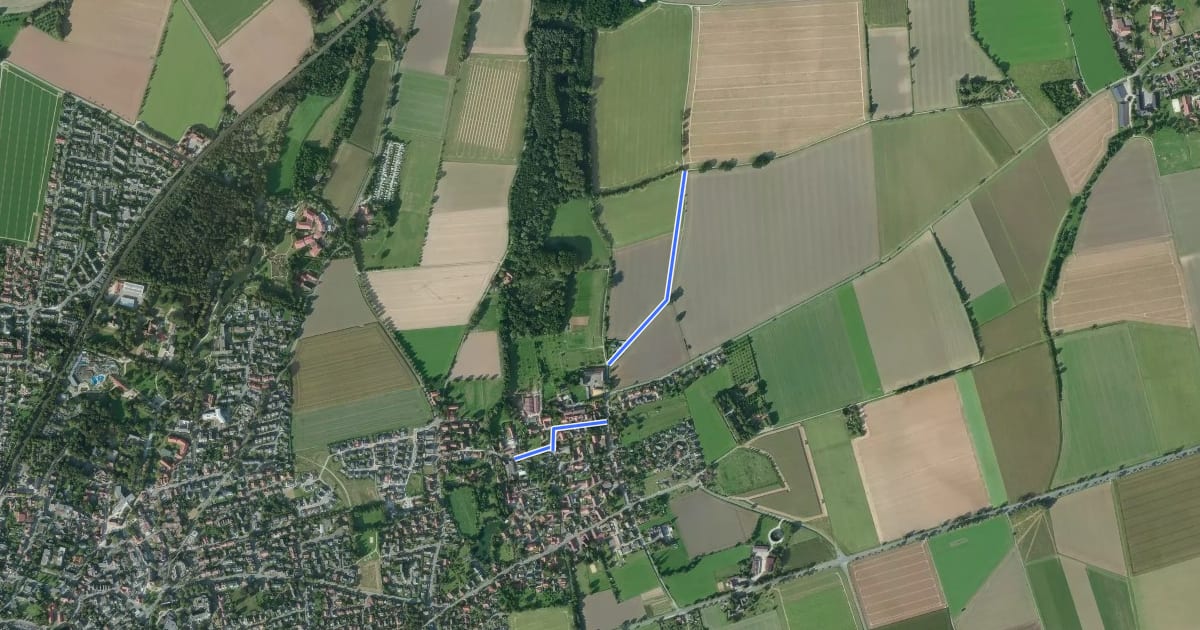 Маршрут (40) Bad Sassendorf-Lohne - (84) Bad Sassendorf-Lohne на спутниковом снимке
