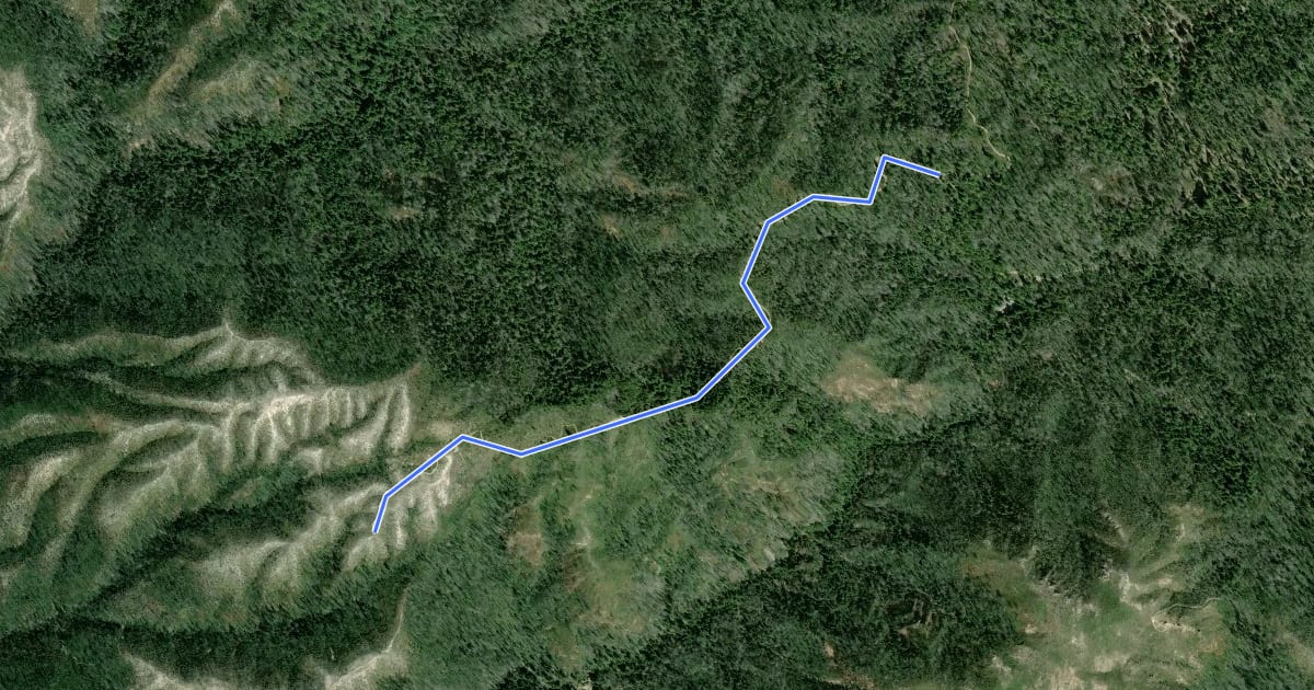 Маршрут 426M на спутниковом снимке