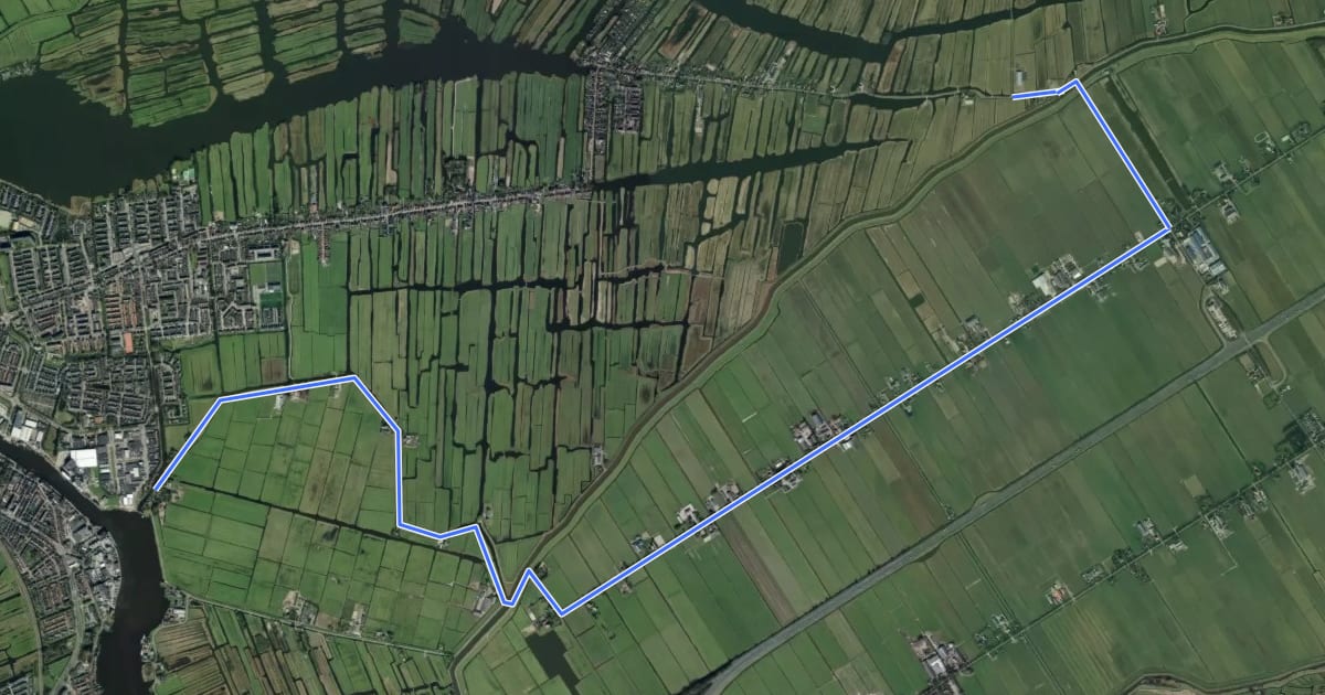 Маршрут 45-94 на спутниковом снимке