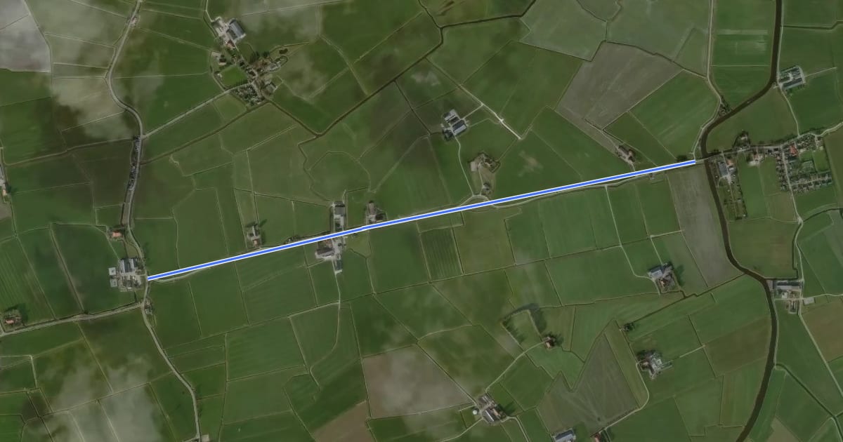 Маршрут 46-69 на спутниковом снимке