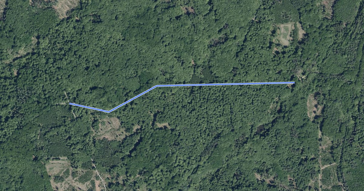 Маршрут [<5] Wanderweg 5 des KEV [Bergisch-Gladbach] на спутниковом снимке