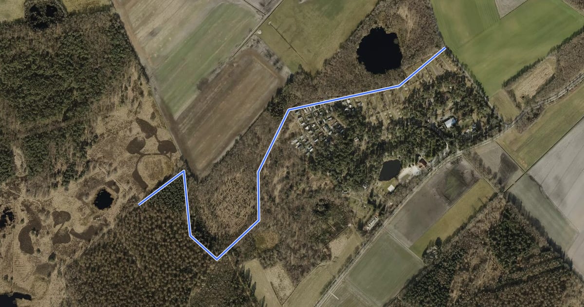 Маршрут 59-64 на спутниковом снимке