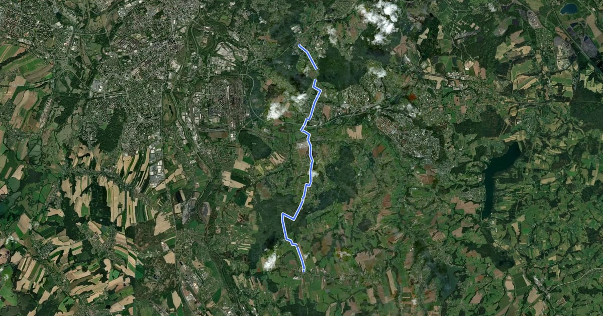 Маршрут 6063 Petřvald (rozc.) - Sedliště на спутниковом снимке