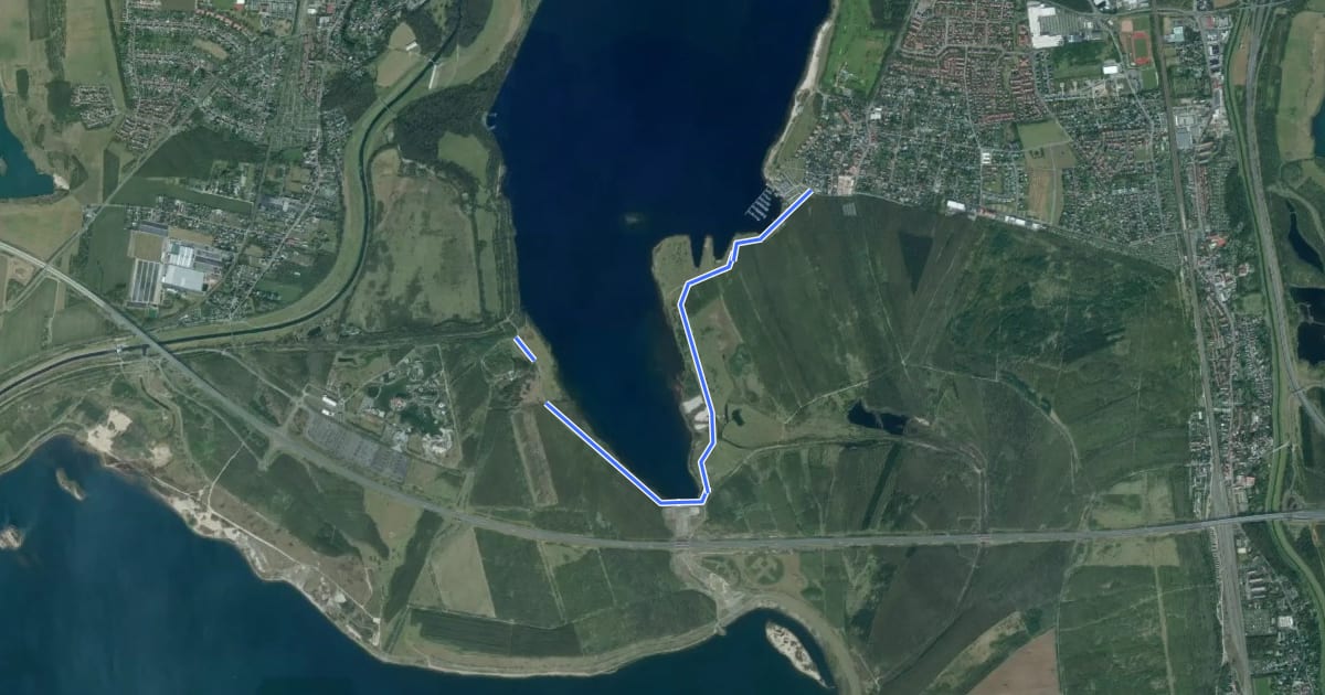 Маршрут 7-Seen-Wanderweg Abkürzungen на спутниковом снимке