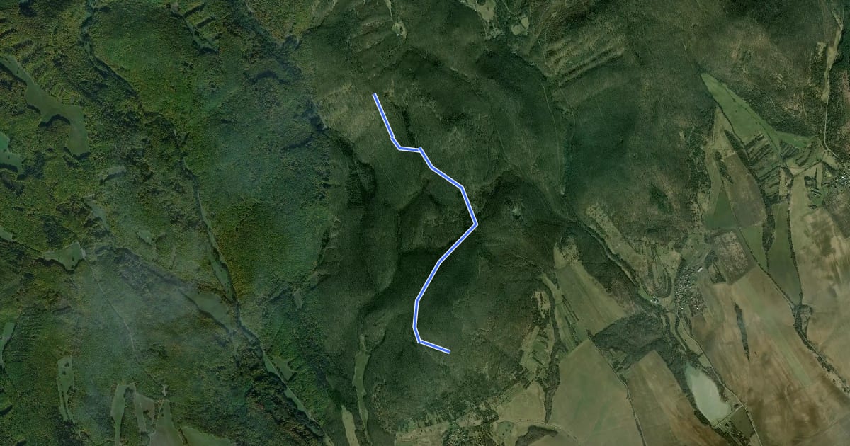 Маршрут 8605M на спутниковом снимке