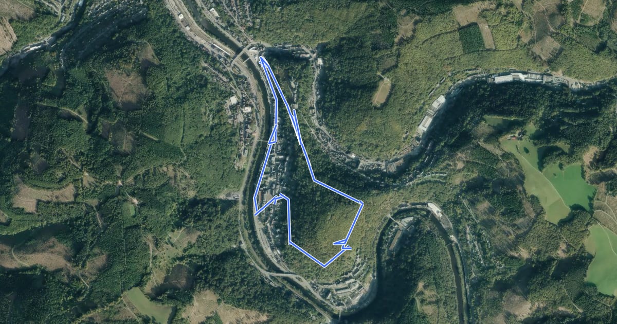 Маршрут [A1] Am Schwarzenstein на спутниковом снимке