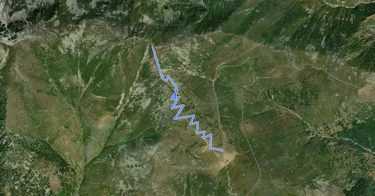 Маршрут A11A на спутниковом снимке