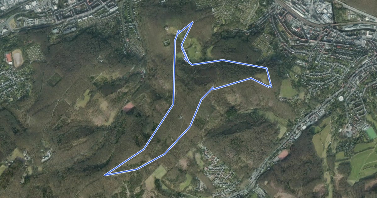 Маршрут [A3] Höhenweg на спутниковом снимке