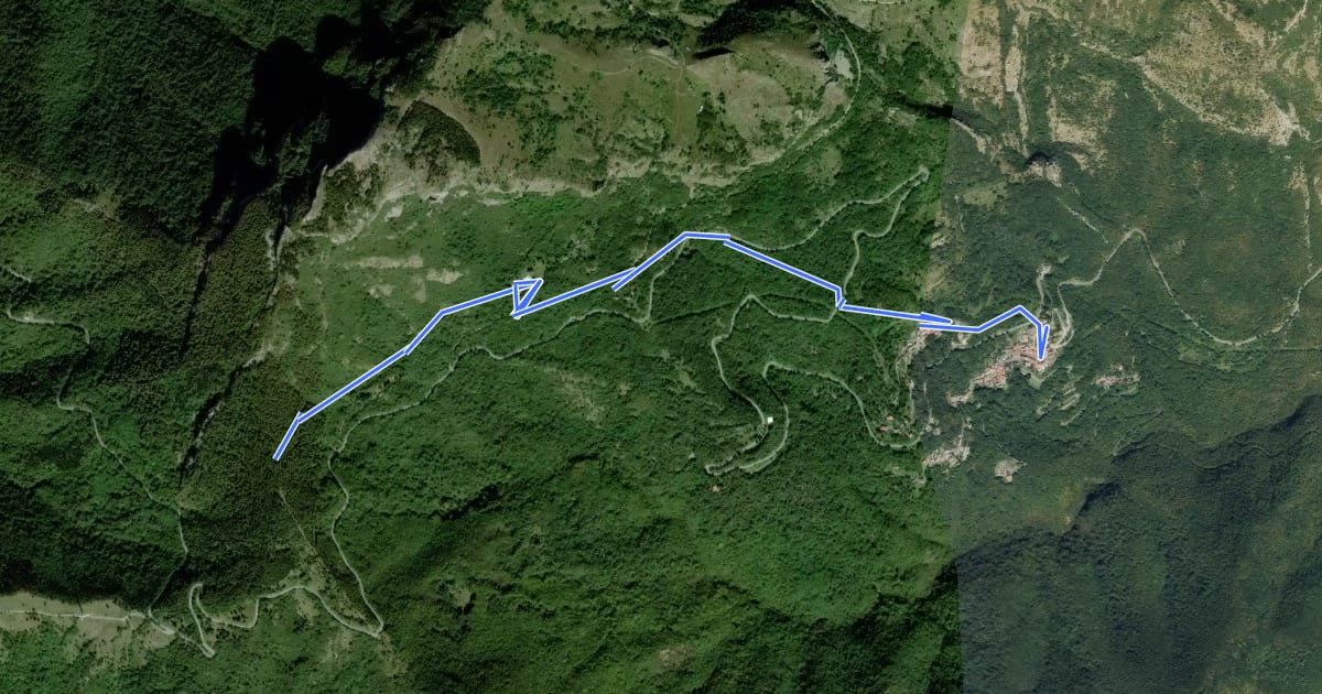 Маршрут A49 на спутниковом снимке