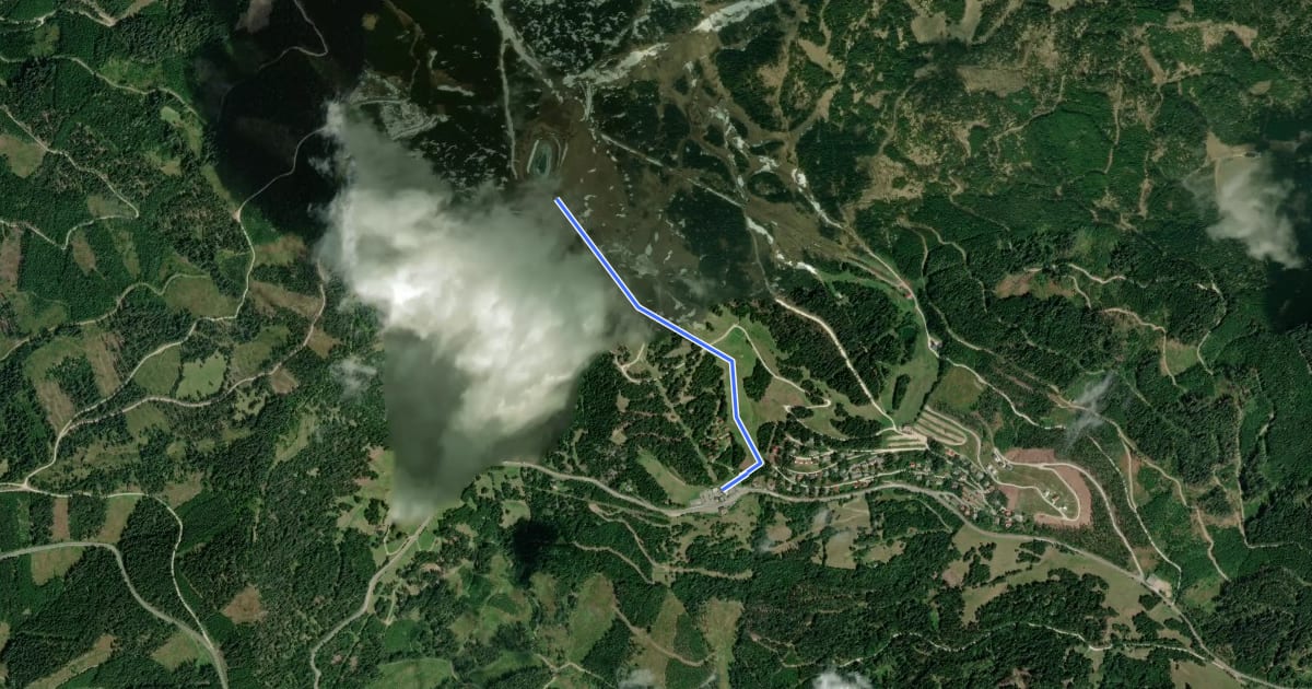 Маршрут Abfahrt Seetal на спутниковом снимке