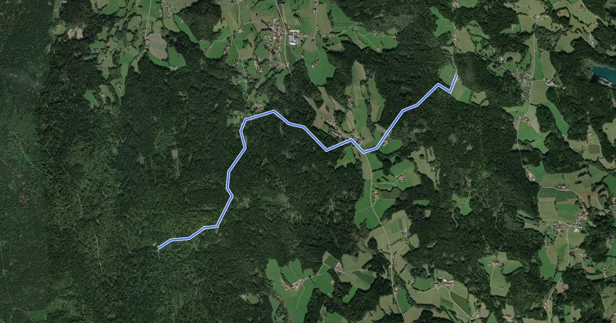 Маршрут Achslacher Zielweg Nr. 5 на спутниковом снимке