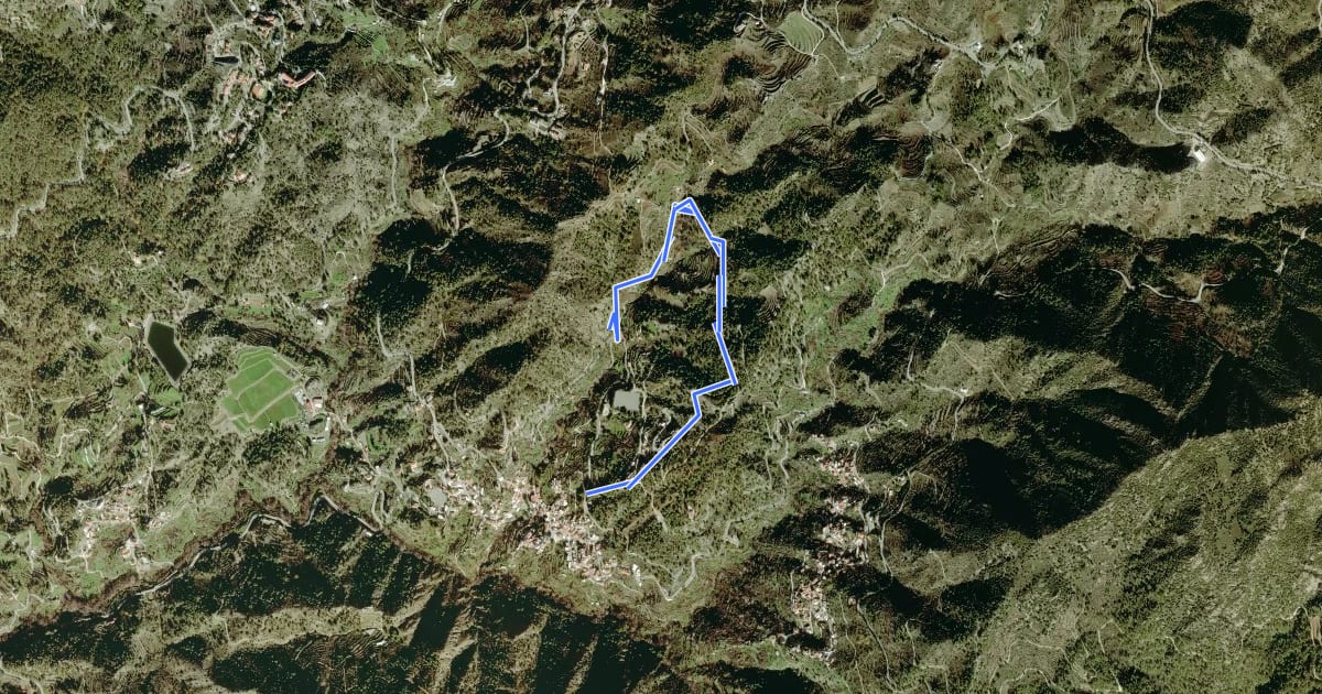 Маршрут Ais Giorkis Nature Study Trail на спутниковом снимке
