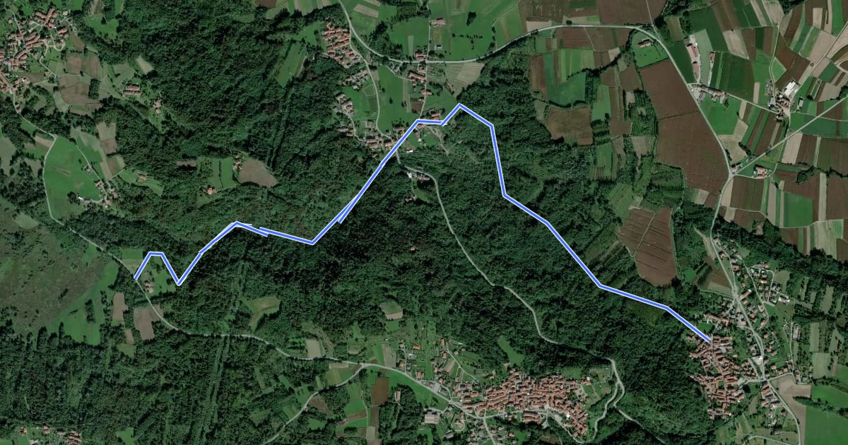 Маршрут Alta Via dell’Anfiteatro Morenico di Ivrea - Itinerario di Collegamento di Perosa canavese на спутниковом снимке