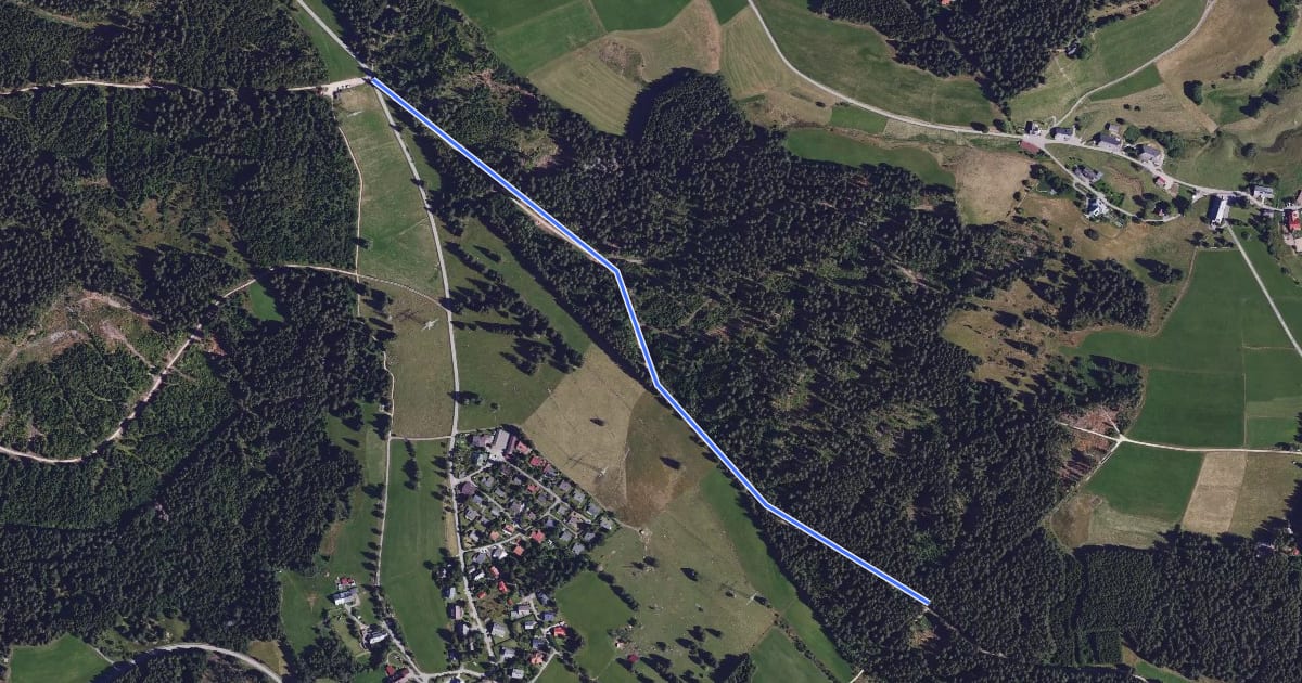 Маршрут Alte Rothauser Landstraße - Bildstöckle на спутниковом снимке