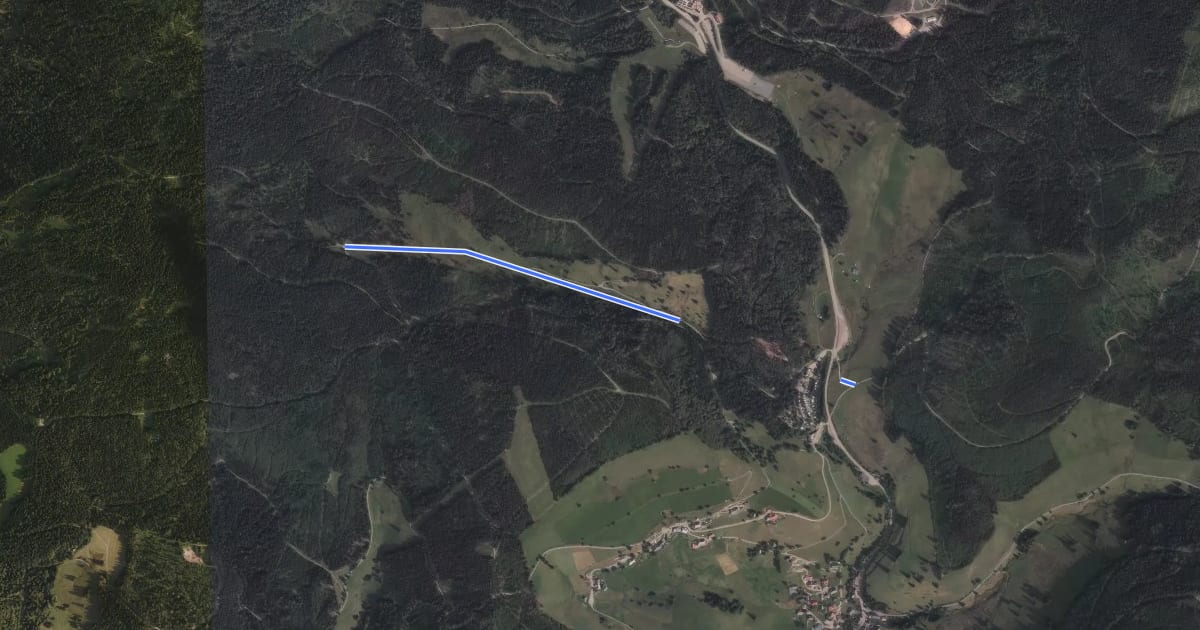 Маршрут Am Heubühl - Trubelsbach на спутниковом снимке