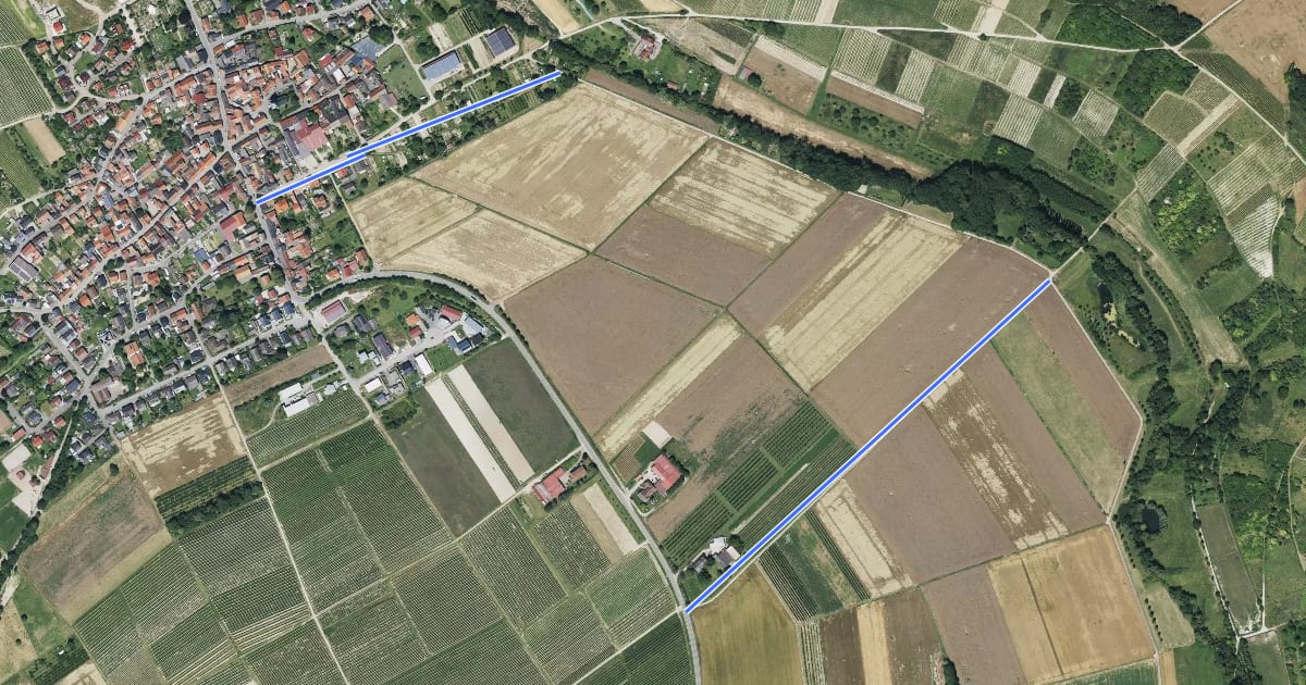 Маршрут Appenheim: Erweiterung 7-Quellenweg на спутниковом снимке