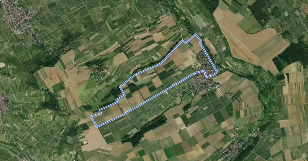 Маршрут Appenheim: Panoramaweg на спутниковом снимке