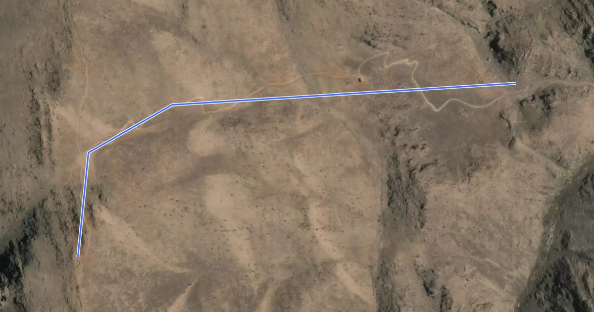 Маршрут Ascenso Ruta Mirador (774 m) на спутниковом снимке