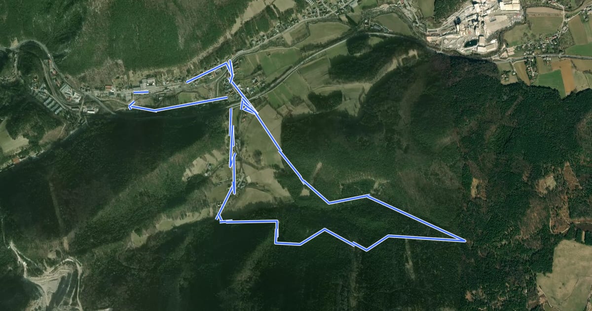 Маршрут Auf's Zimmermannplatzl (Rundwanderweg 02) на спутниковом снимке