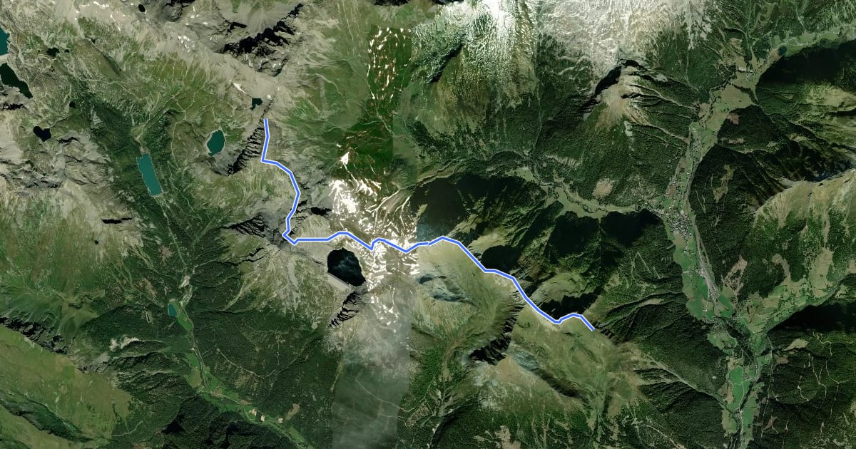 Маршрут AV Weg 143 (Westerfrölkeweg) на спутниковом снимке