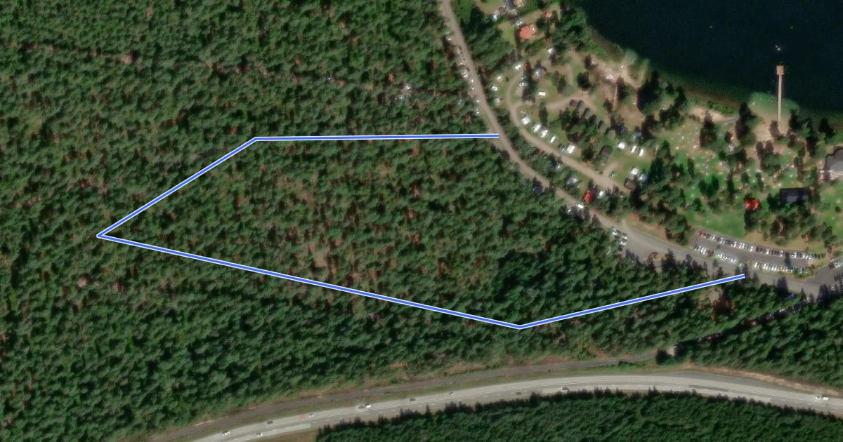Маршрут Axamo Elljusspår 1,3 km на спутниковом снимке