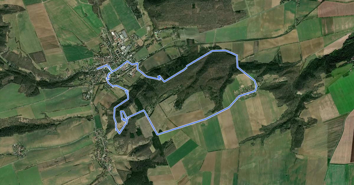 Маршрут Böselstein Wanderweg на спутниковом снимке