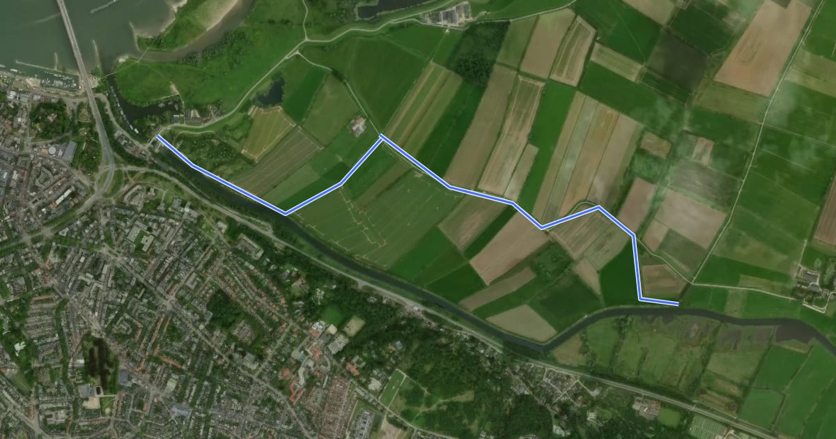 Маршрут B78-N99 на спутниковом снимке