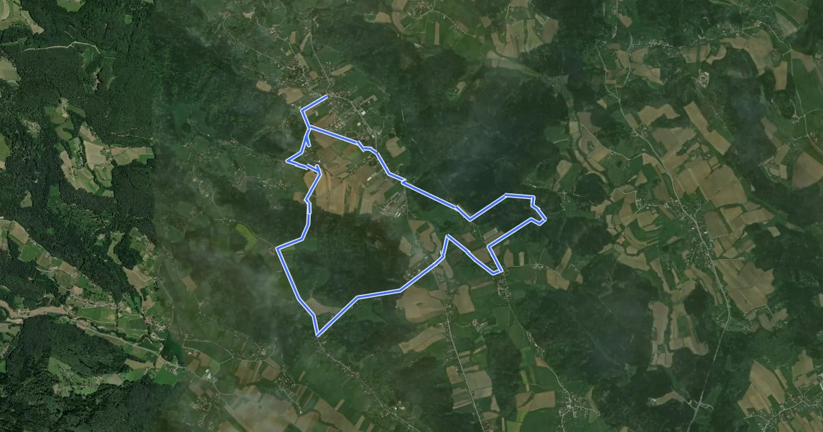 Маршрут Bad Gamser Schilcherkellerweg на спутниковом снимке