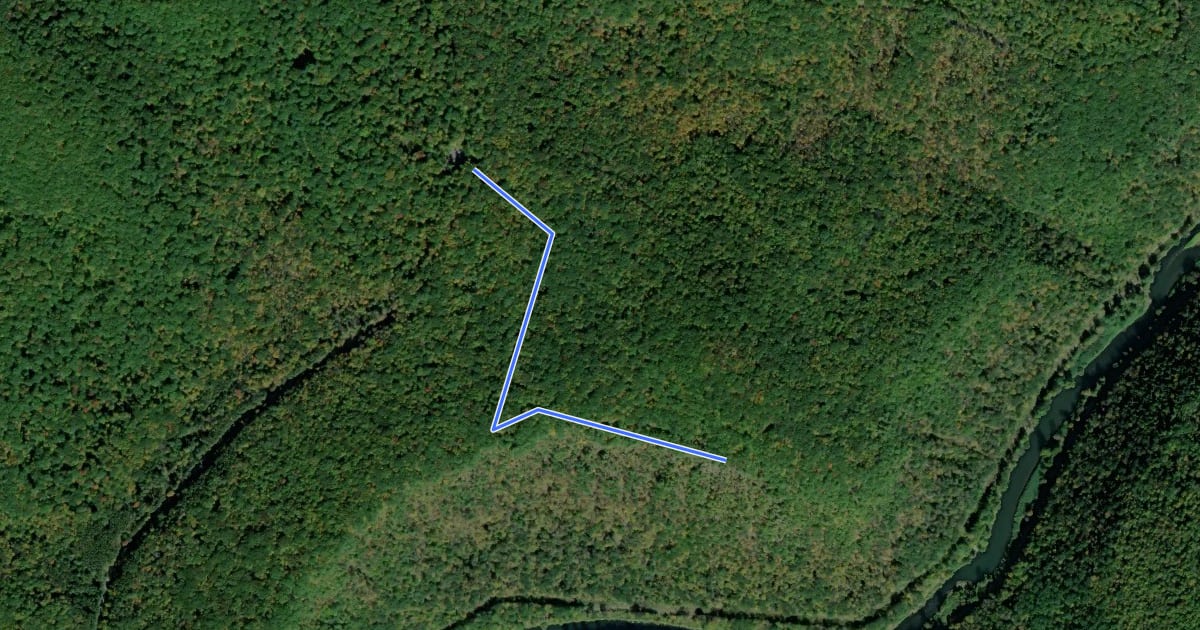 Маршрут Barbour Rock Trail - Handicap Accessible на спутниковом снимке