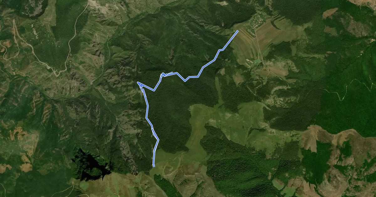 Маршрут Bardzravan - Harsnadzor Viewpoint на спутниковом снимке