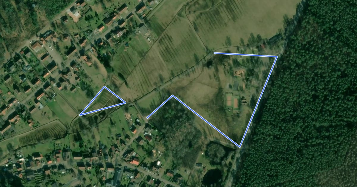 Маршрут Barfußpfad Ludwigswinkel на спутниковом снимке